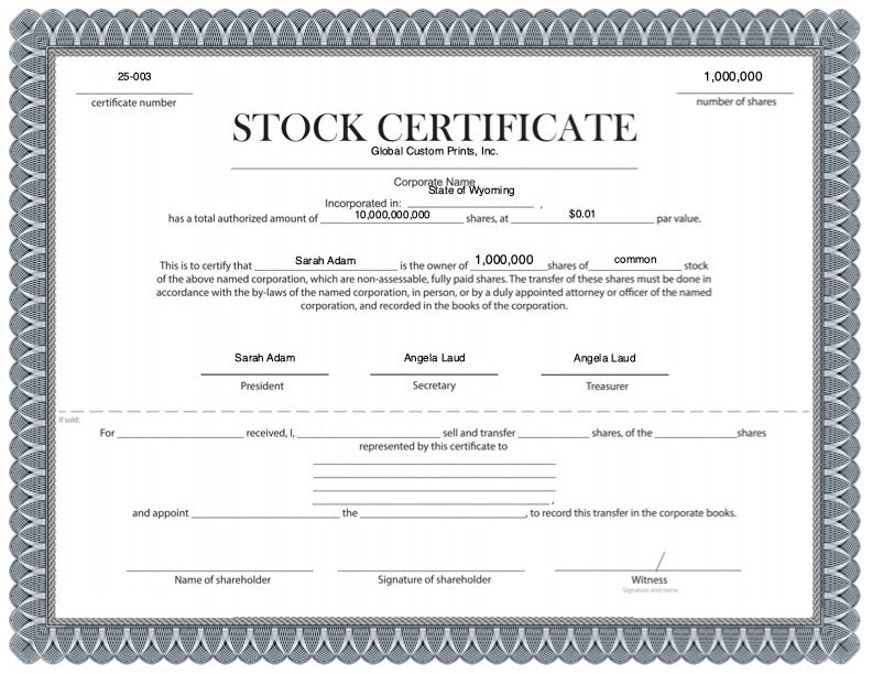 GCP Common Stock