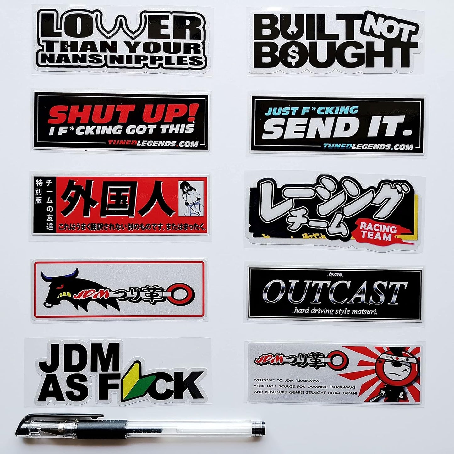 UV Printed Decal Gangsheet, 24 inch wide film